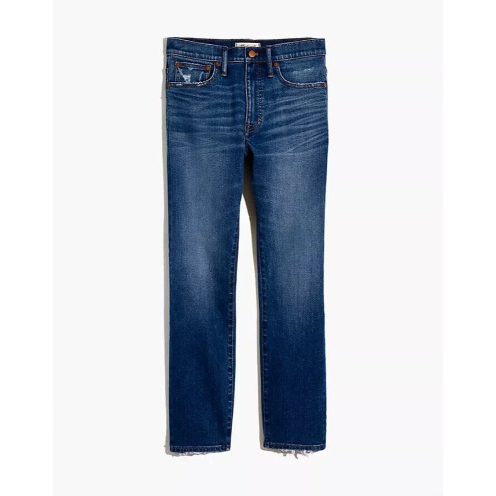 Madewell Women's Tall Classic Straight Jeans:Selvedge Edition Size 24T AA935